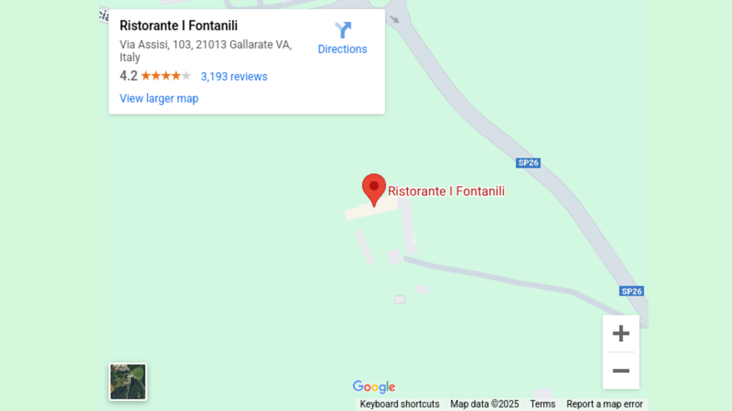 Indicazioni stradali di Google Maps